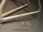 Trek 5200 Chain Stay before