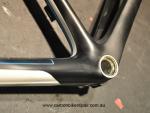 Focus down tube after