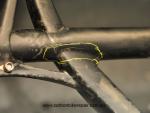 BMC seat tube junction before