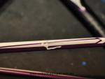 Trek Madone seat stay purple before