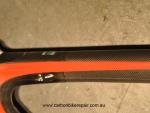 Pinarello top tube after 3