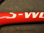 Specialized Tarmac SL4 down tube after