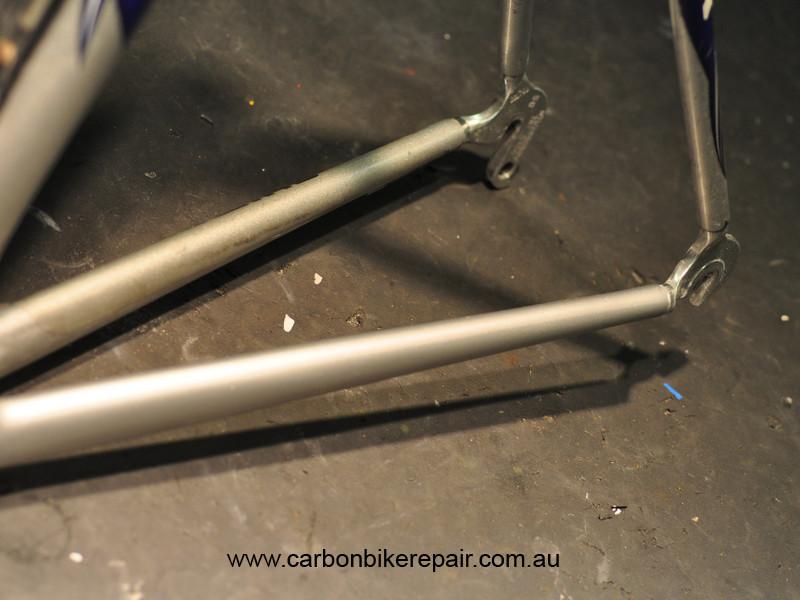 Trek 5200 Chain Stay after