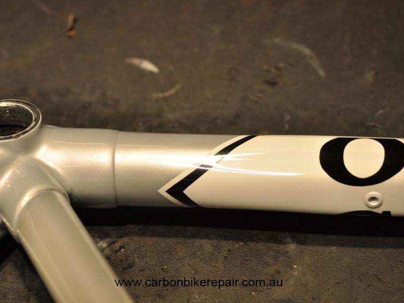 Colnago C59 down tube after