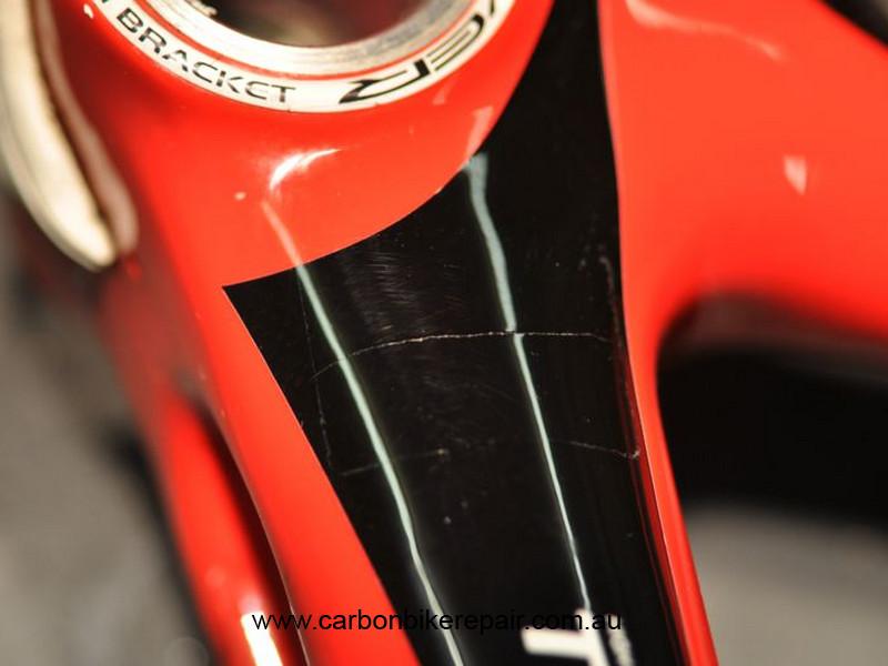Pinarello Prince chainstay before