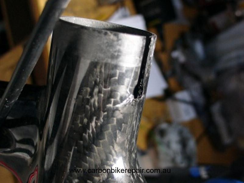 Merida Seat clamp crack before