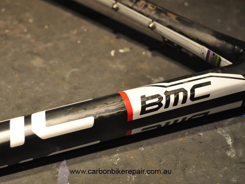 BMC down tube crack before 2