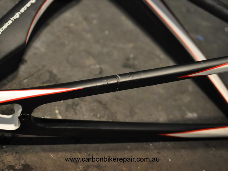De Rosa Merak seat stay before