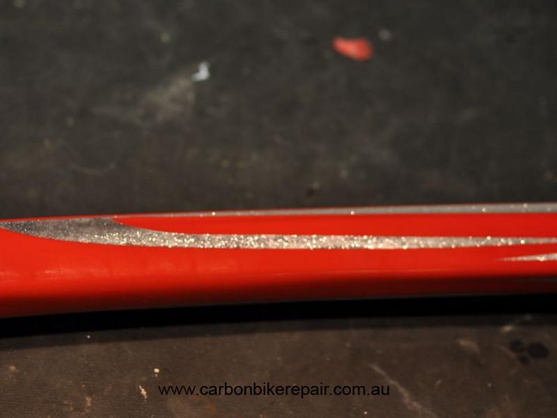 Pinarello Dogma Top tube after