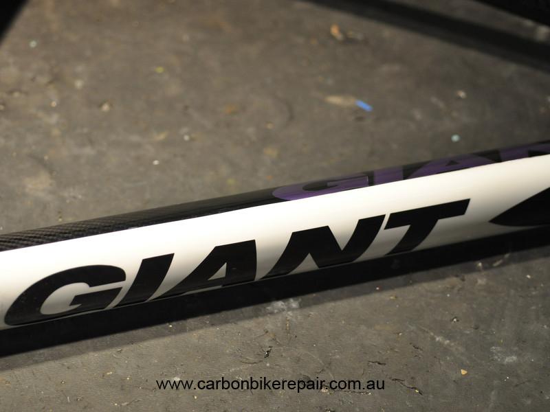 Giant TCR down tube after