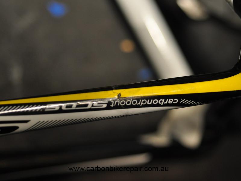Scott seat stay graphics detail before 2