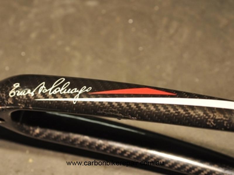 Colnago seat stay before
