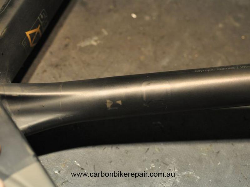 BMC seat tube after