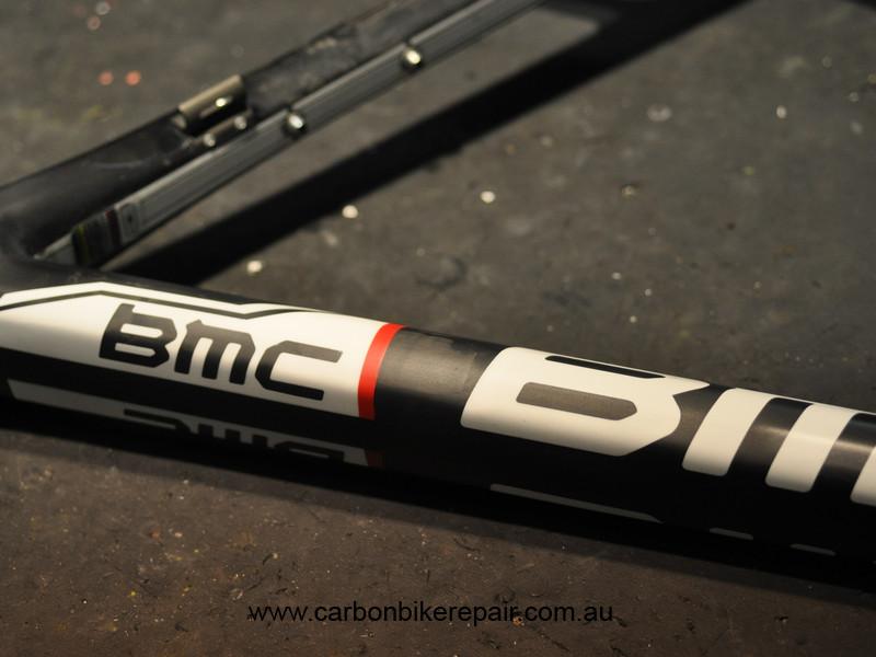 BMC down tube crack after 1