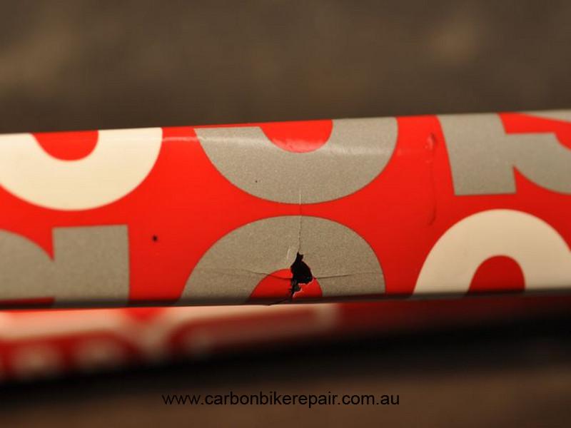 BMC SLC01 top tube before