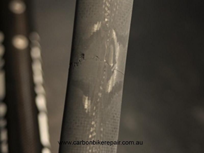 Controltech top tube before