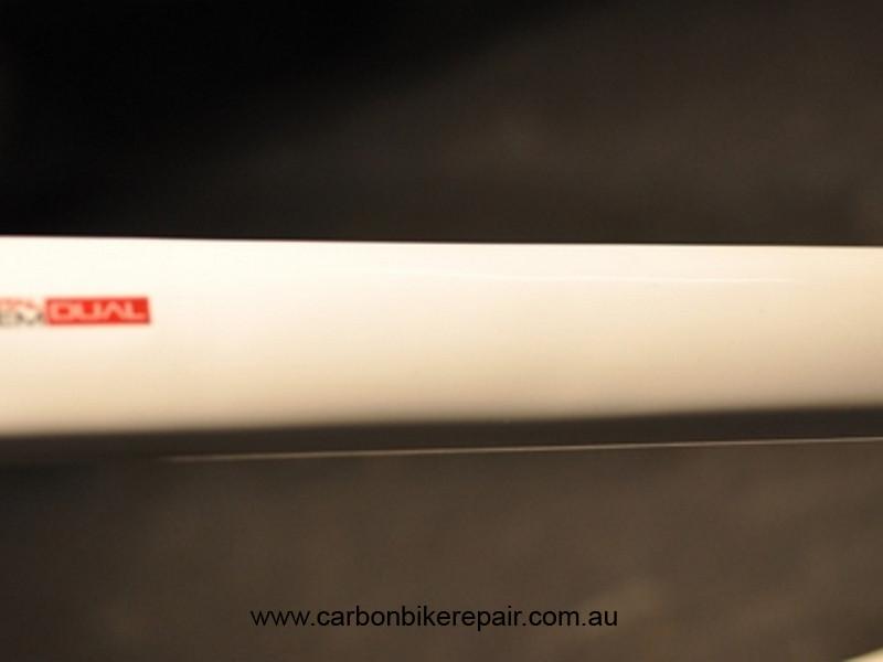Argon 18 top tube after